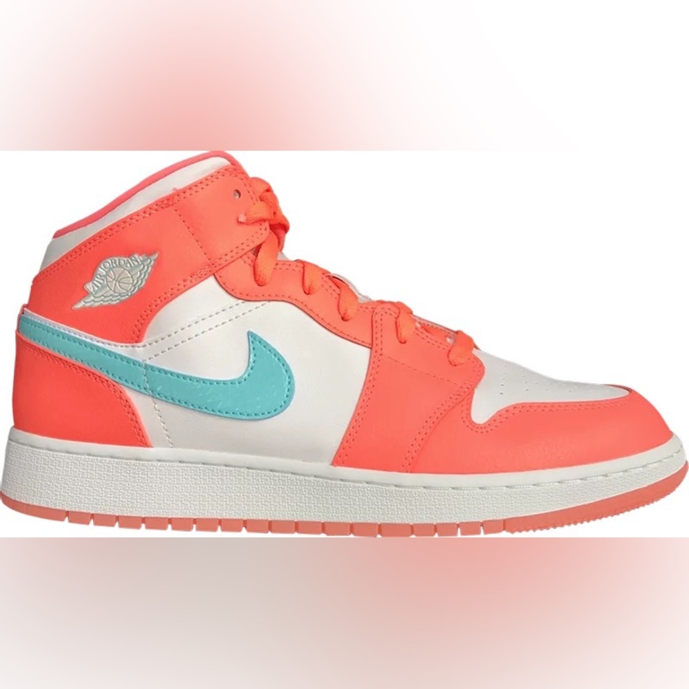 2018 AIR Jordan 1 Mid GG 'Crimson Pulse' 7Y